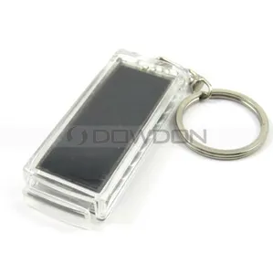 Solar Key Chain with 1 Flashing Image