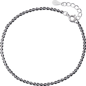Elegant Pure <strong>Solid</strong> Quality 925 Sterling <strong>Silver</strong> Wave Chain <strong>Bracelet</strong> for Women Hand Jewelry Wholesale 2019 - Product Image 4