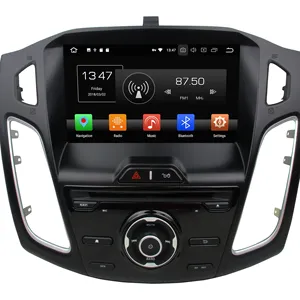 Android 8,1 + 4 Core sistema 9 "Pantalla táctil reproductor de DVD del coche para FORD Focus 2012-2014 radio Estéreo navigator wifi