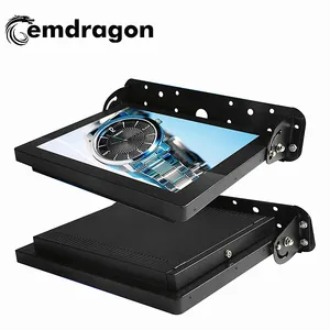 Gemdragon lcd טלוויזיה מסך 17 inch מלא HD 1080 p וידאו אוטובוס נגן פרסום תצוגת מסך כלים באיכות רכב lcd שילוט דיגיטלי