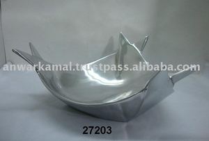 Bol à fruits en métal de haute qualité, bol à salade et à fruits en aluminium avec polissage miroir - Product Image 2