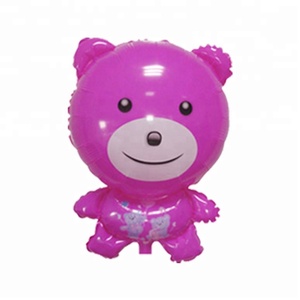 Giocattoli Animale Piccolo cuore orso <span class=keywords><strong>Palloncini</strong></span> per I Bambini il Regalo Di Compleanno Decorazione Del Partito popolare Design Foil palloncino - Product Image 3