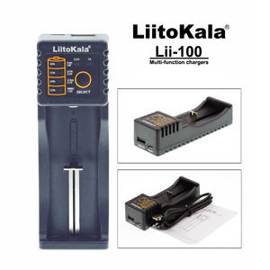 Lii100 18650 بطارية شاحن liitokala For1.2V/3.7 فولت/3.2 فولت/3.85 فولت/<span class=keywords><strong>a</strong></span>/aa/aaa/18650/26650/10440/14500/16340 - Product Image 4