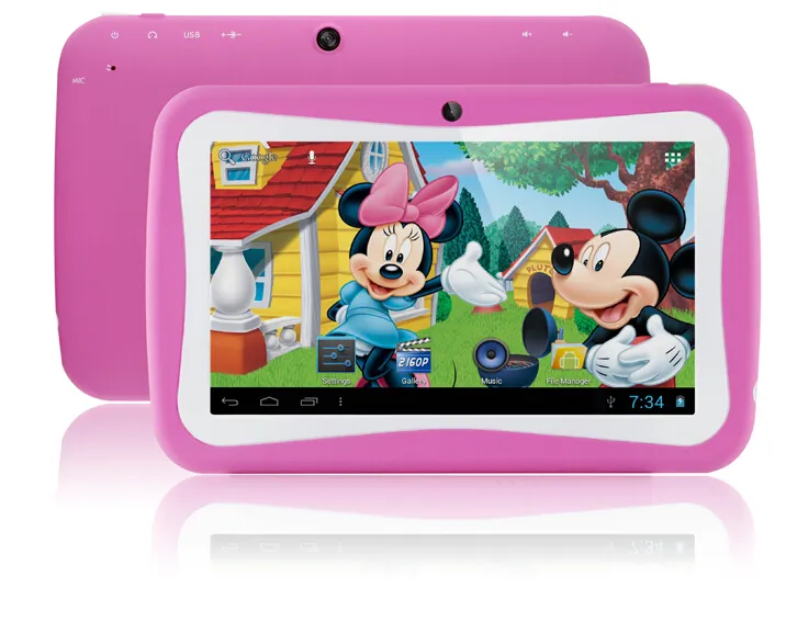 Educational Smart Tablet Pc for children Foreign Kids Games 7inch Android Kids Tablet