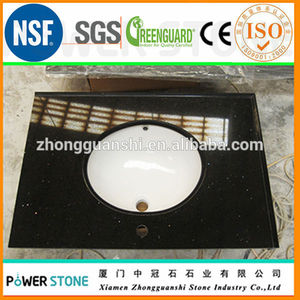Negro estelar cocina de piedra de cuarzo superior precios - Product Image 1
