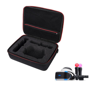 Bolsa LQJP para <span class=keywords><strong>PS4</strong></span> VR para el Controlador de Juegos de Realidad Virtual de PlayStation, Estuche Rígido de EVA para <span class=keywords><strong>Gafas</strong></span> de Realidad Virtual de PS VR - Product Image 1