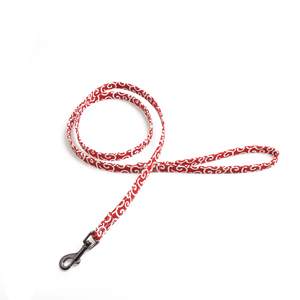 Artículos para Mascotas de marca privada, tela con estilo pastoral japonés y material de cuero, conjunto de correa de <span class=keywords><strong>collar</strong></span> de perro con lazo floral barato - Product Image 5