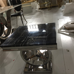 Boda de comedor de acero inoxidable de la novia <span class=keywords><strong>y</strong></span> el novio <span class=keywords><strong>mesas</strong></span> - Product Image 2