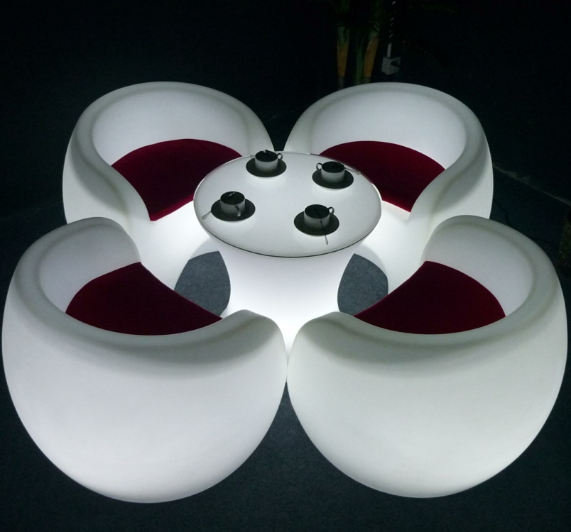 Дешевая барная мебель, используемый Ресторанный стол и стул, светодиодная настольная лампа