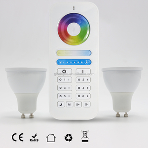 ワイヤレスMilight調光可能Led電球5Wgu 10 RGB CCT LedスポットライトスマートLedランプ、Rgbw rgb ledスポットライトmilight Rgb led gu10 - Product Image 3