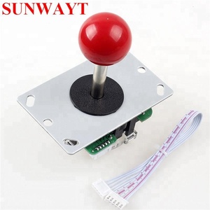 2 Máy Nghe Nhạc <span class=keywords><strong>Arcade</strong></span> DIY Trò Chơi Cần Điều Khiển Kit Với 32Mm Vòng Chrome Chiếu Sáng <span class=keywords><strong>LED</strong></span> Đẩy Nút Và 5V <span class=keywords><strong>Arcade</strong></span> <span class=keywords><strong>Led</strong></span> USB Mã Hóa Hội Đồng Quản Trị - Product Image 3