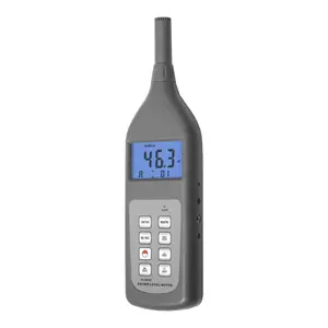 Medidor de nível de ruído, nível do ambiente, medição de som SL-5868P com 30 grupos de datas função de memória