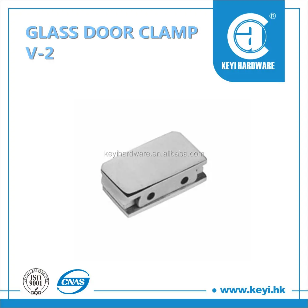 V-2 HOT SALE glass door clamp , glass door hinge clamp , stainless steel patch fitting