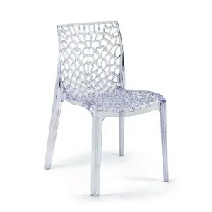 Premium Custom PC Crystal Wedding Chair Mould