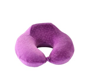 Chine qualité <span class=keywords><strong>pas</strong></span> cher prix en mousse à mémoire oreiller meilleur vente courte en velours couverture U forme oreiller voyage - Product Image 4
