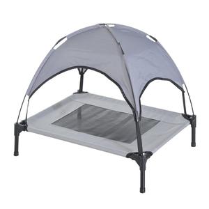 Cama elevada para perros con sombra, cama elástica suspendida, cuna elevada para mascotas con sombra cómoda para uso en exteriores o interiores - Product Image 1