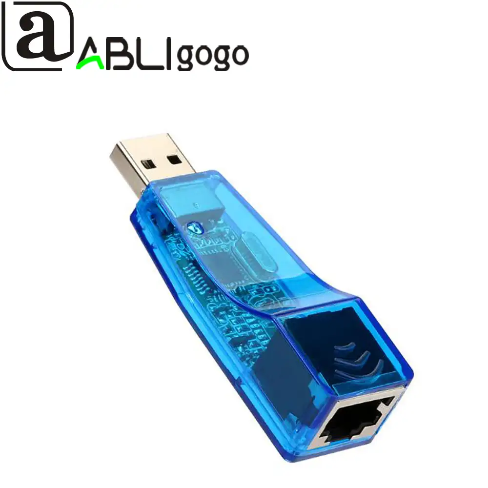 Üst Tedarikçisi USB 1.1 2.0 LAN RJ45 Ethernet 10/100 Mbps Ağ Kartı Adaptörü için Windows 10 8 7 XP Mac OS dizüstü PC