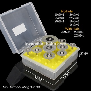 Herstellung Mini Diamant Sägeblatt Trennscheiben Schneiden Rad Für Dremel Bohrer - Product Image 3