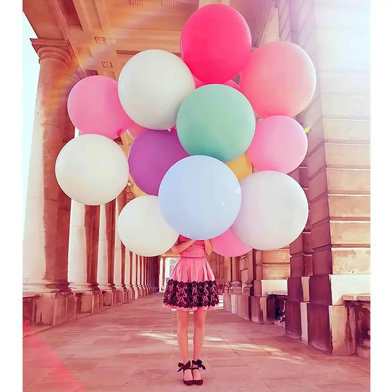 High quality 36 "extra large helium balloon festival wedding balloon mall opened decoration shoot latex balloon