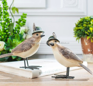 Pays d'amérique chapeau résine oiseaux - Product Image 5