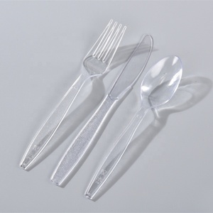 Cuillère en plastique jetable blanche bon marché en PS, matière première OEM - Product Image 6