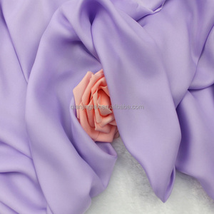 Mới Đến Chất Lượng Cao 100% Polyester Mềm Mịn Satin Dệt Vải Voan Lót Cho Mùa Hè Ăn Mặc Và Quần Áo Ngủ Cô Gái - Product Image 5