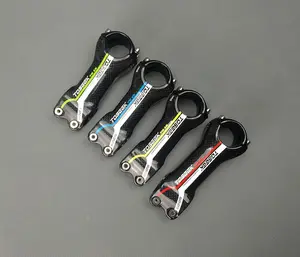 Toseek aluminum stem road bicycle stems mountain bike stem 60/70/80/90/100/110/120/130mm 3k gloss red yellow blue green