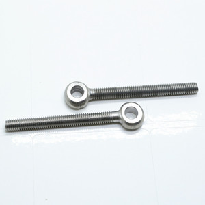 Parafuso de Elevação com Olhal de Rosca Completa em Aço Inoxidável DIN444 A2-70/A4-80 - Product Image 3