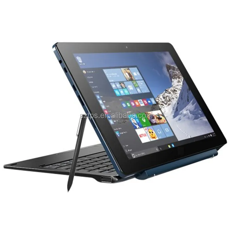 Tablette pc portable détachable 2 en 1, écran tactile, 10.1 pouces, 2 go de ram, 32 go de rom, 1280x800 IPS