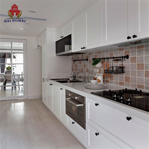Disegno semplice di tipo aperto colore bianco armadio da <span class=keywords><strong>cucina</strong></span> di figura di U - Product Image 5