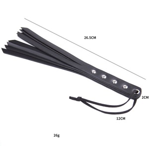 ไม้ตีหนัง PU สำหรับ BDSM แบบมินิ รูปทรงไม้บรรทัด สำหรับการลงโทษทาส - Product Image 1