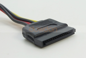 <span class=keywords><strong>ATA</strong></span> serie <span class=keywords><strong>Cable</strong></span> de alimentación SATA <span class=keywords><strong>Cable</strong></span> de 15pin SATA F/4pin M - Product Image 3