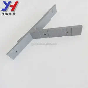 Custom made y shaped kim loại giá đỡ cho tường rèm thủy tinh