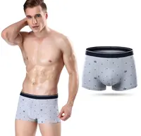 Men's Organic Cotton Boxer Briefs, Sexy Underwear