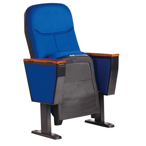 ทนทานโฮมเธียเตอร์เฟอร์นิเจอร์ราคาถูก<span class=keywords><strong>3D</strong></span> พับ Auditorium Cinema เก้าอี้การเขียนแท็บเล็ต - Product Image 3