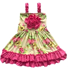 En gros enfants de boutique enfants <span class=keywords><strong>blouse</strong></span> robe sans manches bébé fille robe - Product Image 4