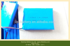 China de polímero <span class=keywords><strong>3</strong></span>.7 v 3300 mah li ion con el tamaño de 407696 para bancos de la energía - Product Image 5