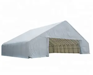 Большая Наружная палатка из ПВХ со стальной конструкцией для хранения на складе
