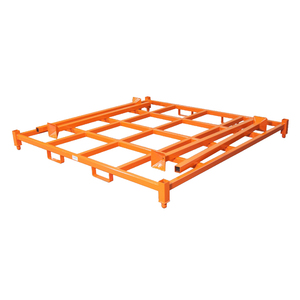 מחסן נייד מתקפל Stackable פלדת מתכת משאית צמיג מורט מזרן/מתלה אחסון מערכת - Product Image 5