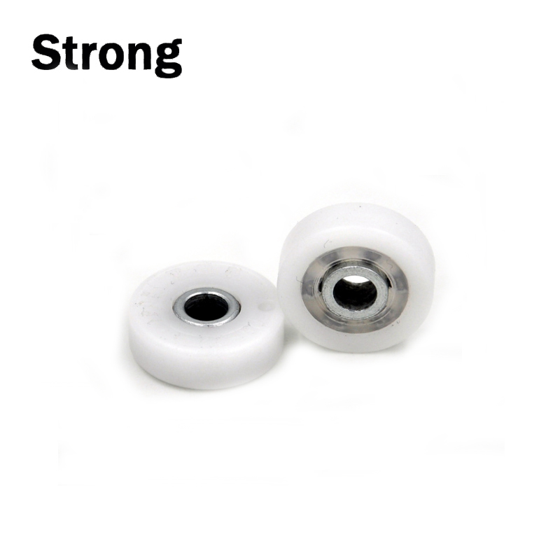 Недорогой небольшой резиновый ролик с подшипником, Пластиковые роликовые колеса