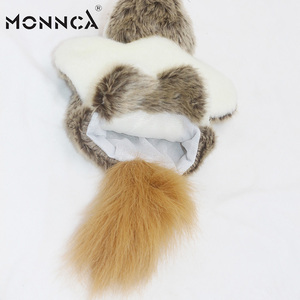OEM personalizada Kids Animal <span class=keywords><strong>ardilla</strong></span> forma felpa marionetas <span class=keywords><strong>de</strong></span> mano - Product Image 2