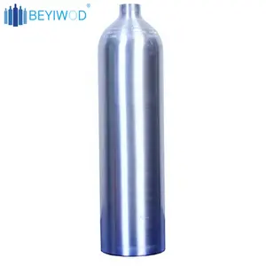 Soude prince Même Design 0.6L aluminium CO2 réservoir/co2 bouteille/co2 cylindre avec 360g-420g CO2 pour Soda Maker Machine