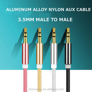 <span class=keywords><strong>Cable</strong></span> de audio <span class=keywords><strong>auxiliar</strong></span> de 2025 2 vías estéreo de nailon trenzado macho <span class=keywords><strong>a</strong></span> macho de 3,5 MM para <span class=keywords><strong>iPhone</strong></span> para Samsung para Huawei - Product Image 4