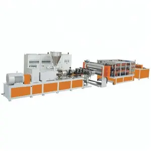 CE STANDARD HIGH PERFORMANCE PVC ROOFING TILE PRODUCTION MACHINERY