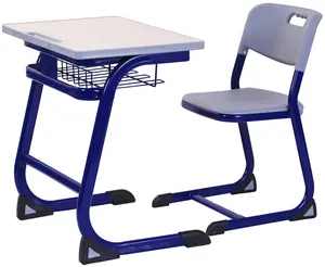Bureau et chaise de salle de classe, meubles d'étude pour étudiants
