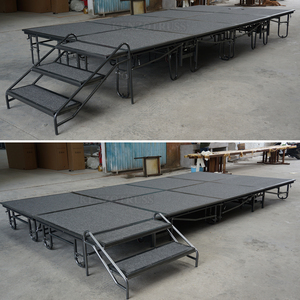 Ráp <span class=keywords><strong>Portable</strong></span> Folding Khách Sạn Khung Thép Di Chuyển Giai Đoạn - Product Image 1