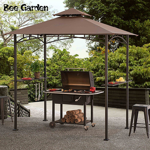 Toldo de lujo Palm Springs Deluxe 8FT de dos niveles para barbacoa - Product Image 5