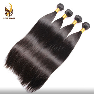 Extensión de cabello humano, cabello Remy indio virgen, novedades en trama de cabello de color negro natural - Product Image 2