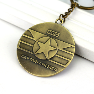 Capitán América Collar Nuevo de la Llegada Estilo Vintage Collares Escudo Película Joyería Para Hombres y Mujeres - Product Image 5