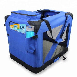 Pet seyahat taşıyıcısı Yumuşak Köpek Sandık Taşınabilir ve Genişletilebilir evcil hayvan kulubesi - Product Image 2